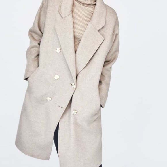 Zara Jackets & Blazers - Zara Handmade Wool Coat